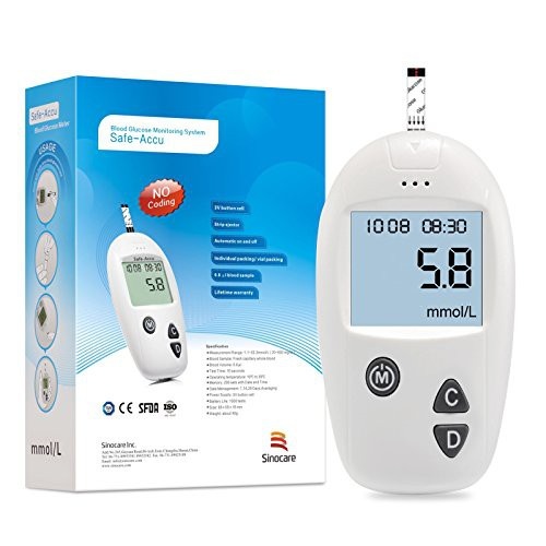 Máy đo đường huyết SAFE-ACCU SINOCARE 