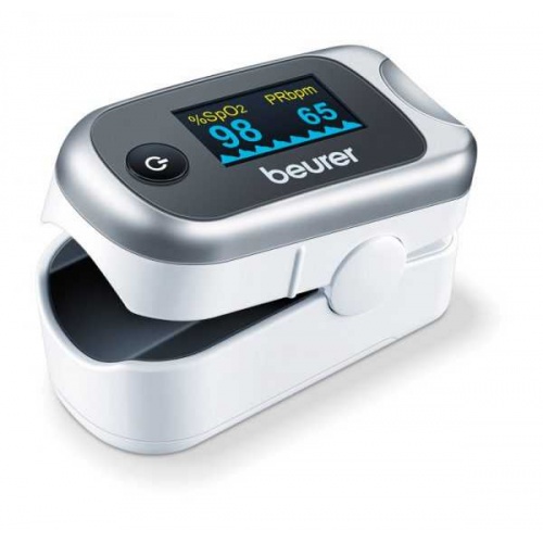 Máy đo nồng độ oxy trong máu và nhịp tim beurer PO40